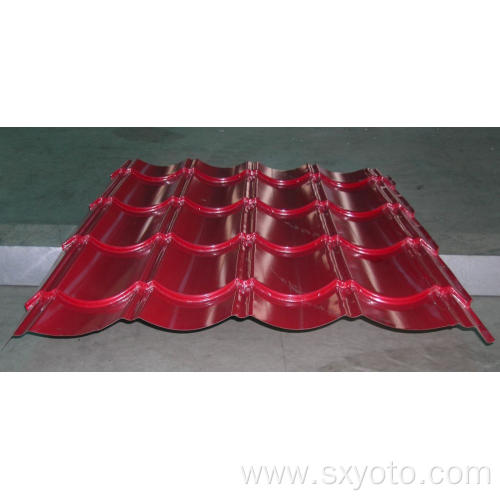 PPGI Corrugated Sheet Corrugated Sheet Metal Galvanized Corrugated Sheets Roofing Plate Manufactory